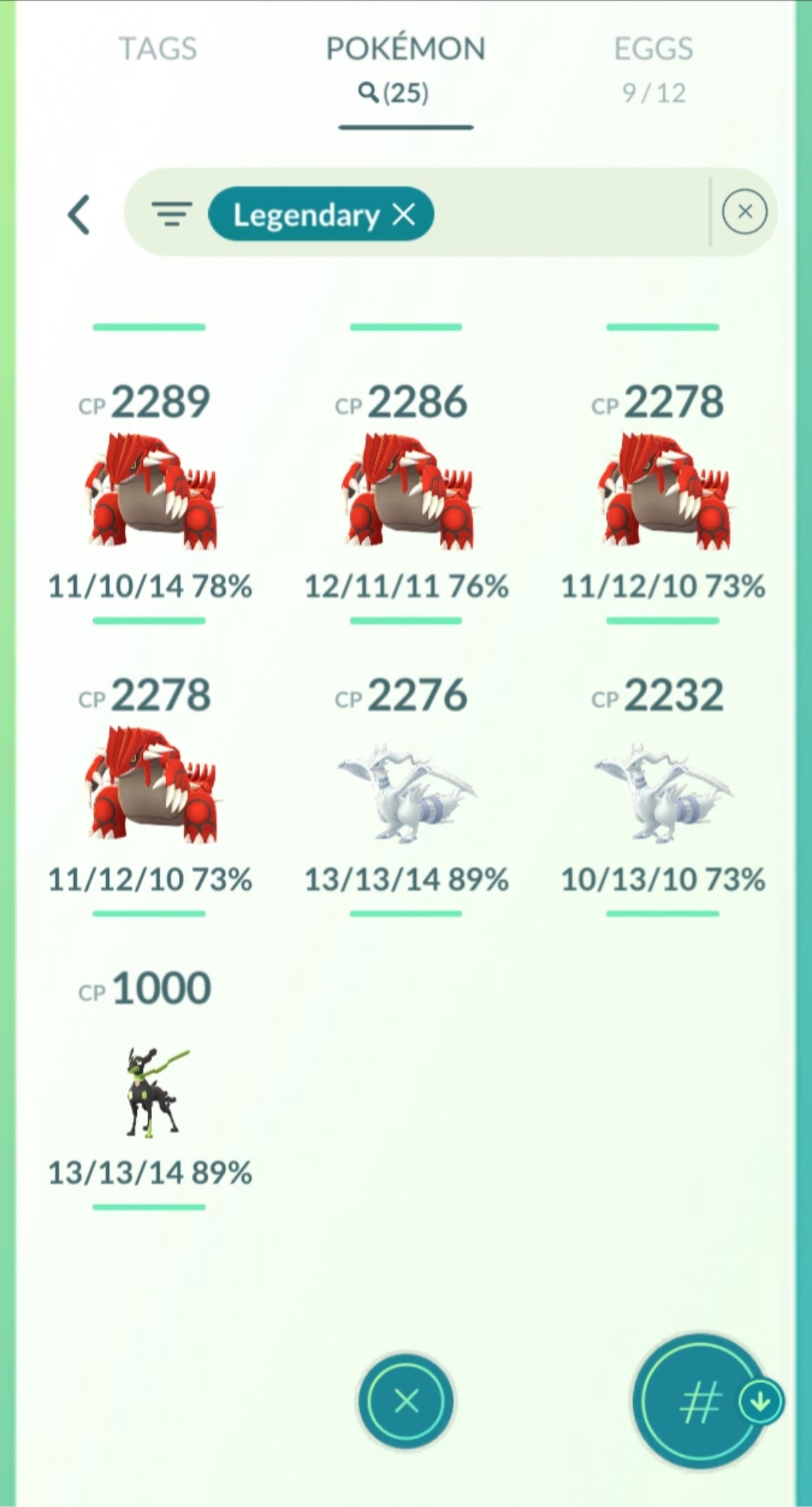 Level 40 Mystic | Shiny Groudon | 47 Million XP | 2.4M Dust | #BA66