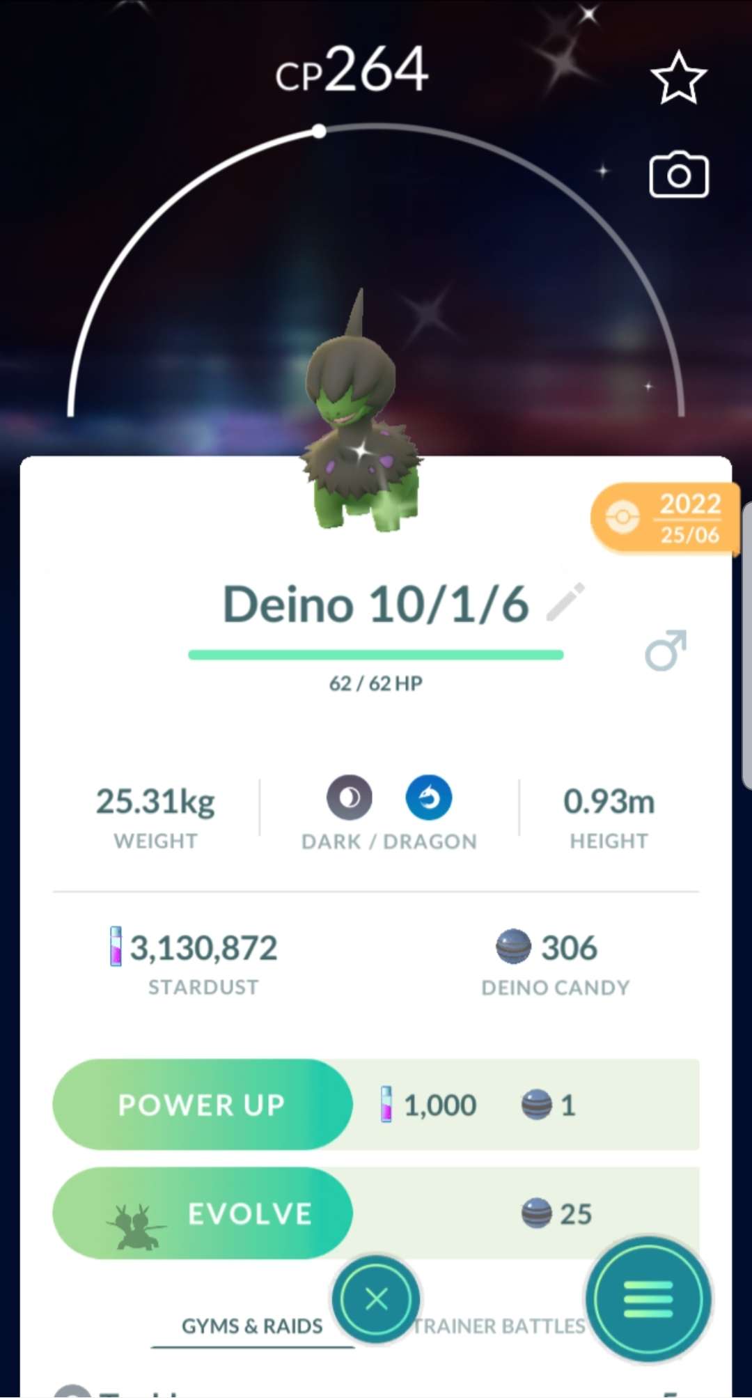 Level 40 Instinct | Shiny Mewtwo | 30 Shiny | 3.1 M Dust | #BA67