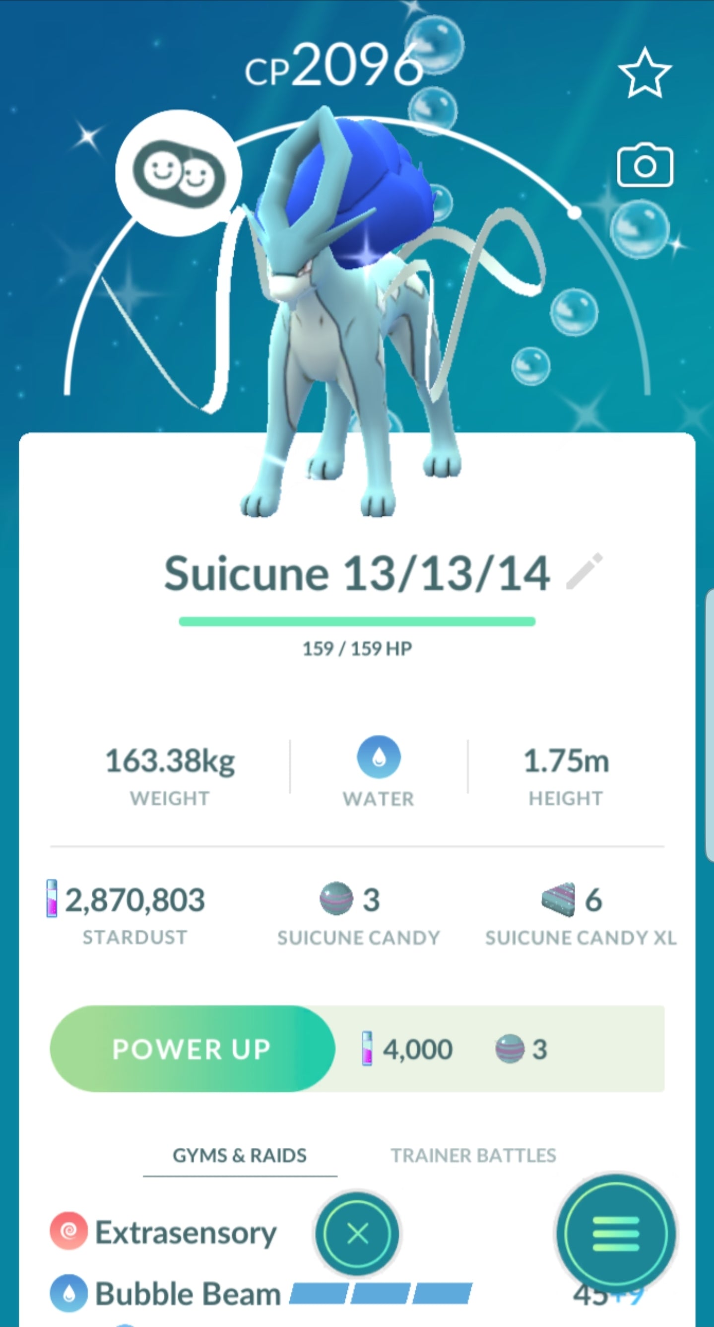 Level 40 Mystic | Shiny Suicune | 52 Million XP | 2.8M Dust | #BA76