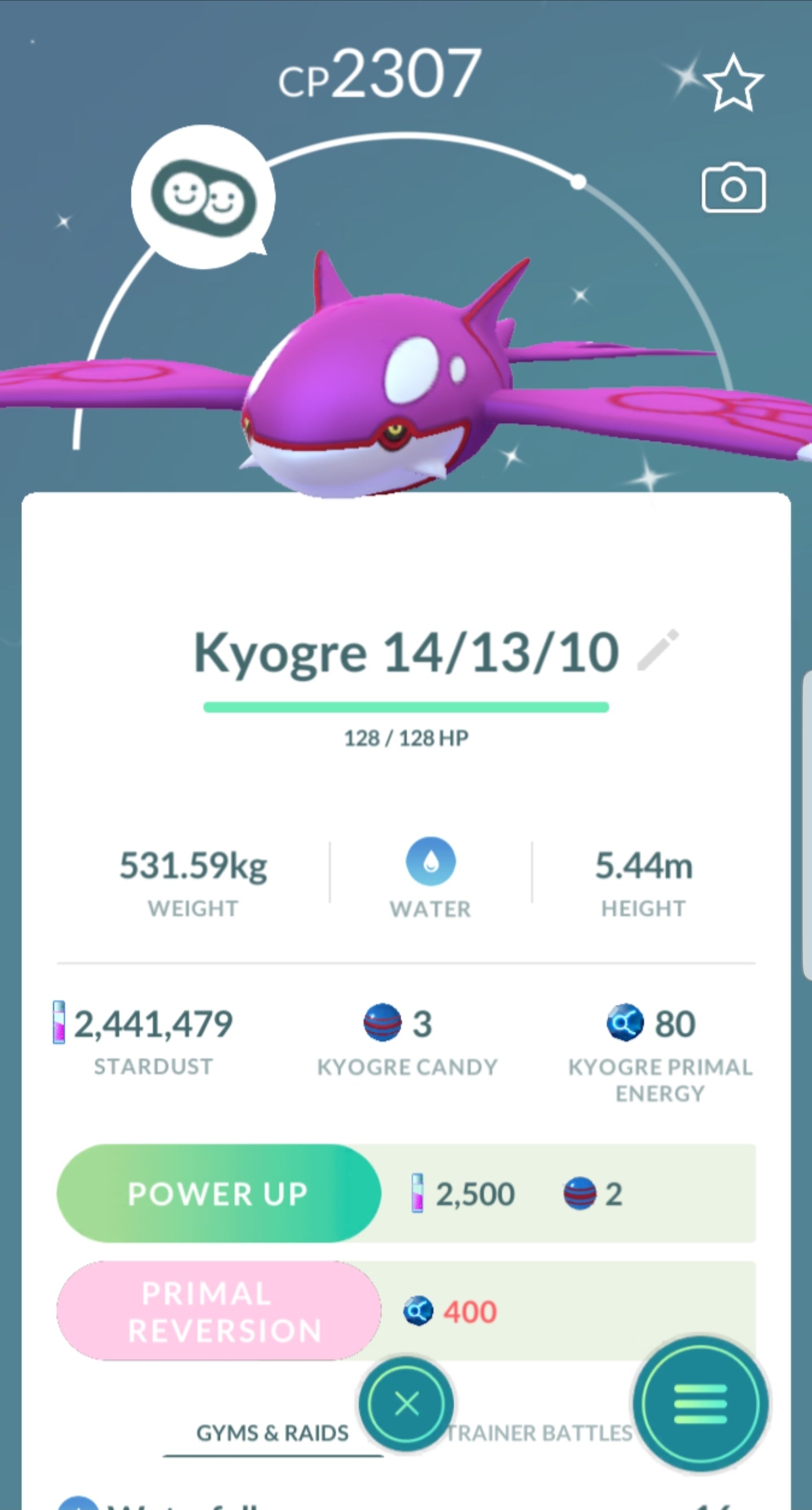 Level 40 Mystic | Shiny Kyogre | 28 Million XP | 2.4M Dust | #BA60